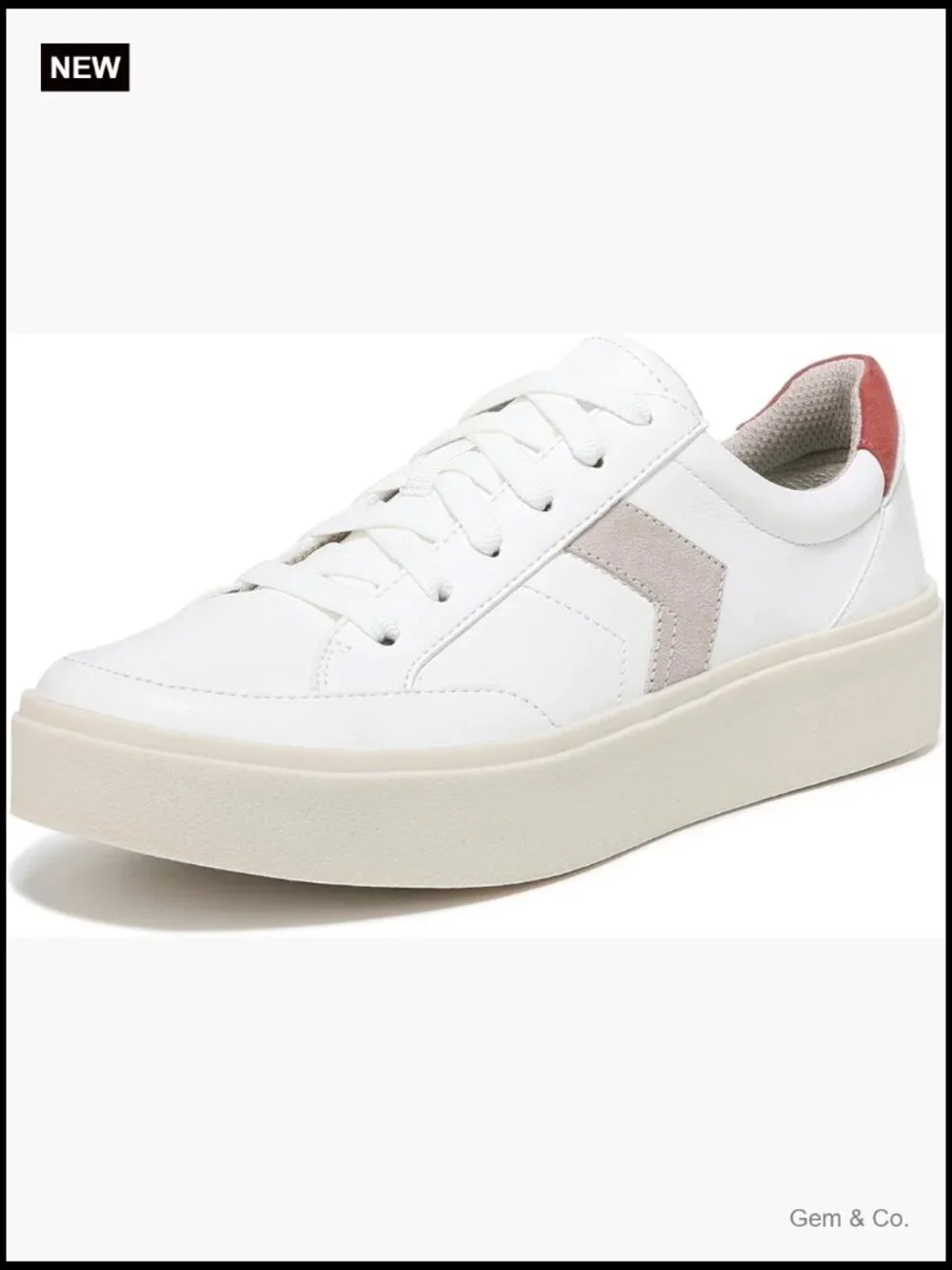 Lace-Up Platform Sneakers with Cushioned Comfort
